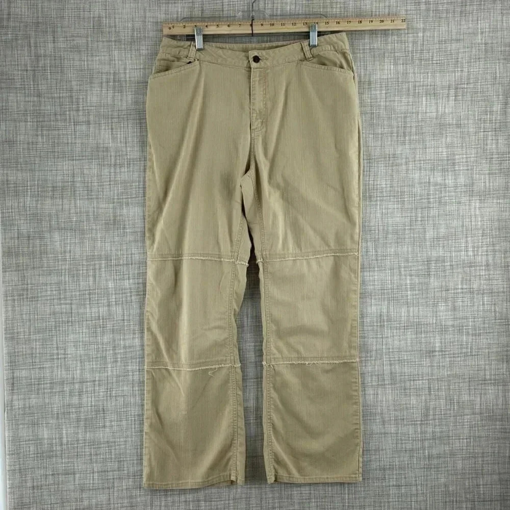Guide Series Hiking pants Womens 14 tan straight 3700